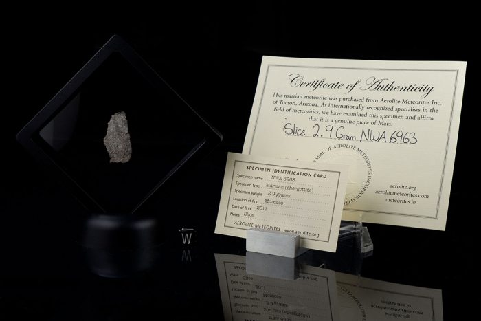 NWA 6963 2.9 Grams with certificates