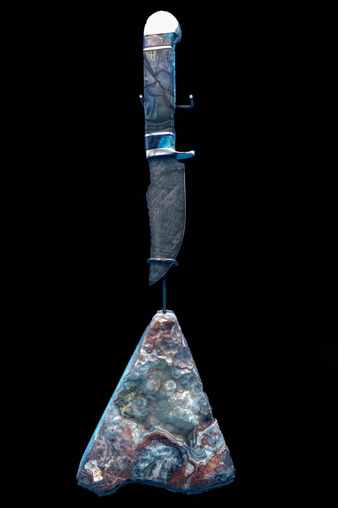 meteorite knife blade
