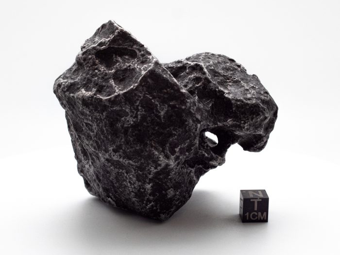 iron meteorite with hole