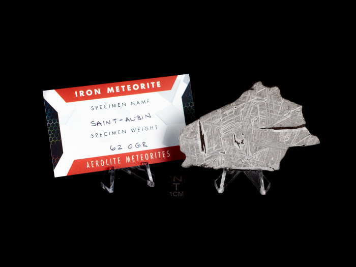 st aubin iron meteorite 62g