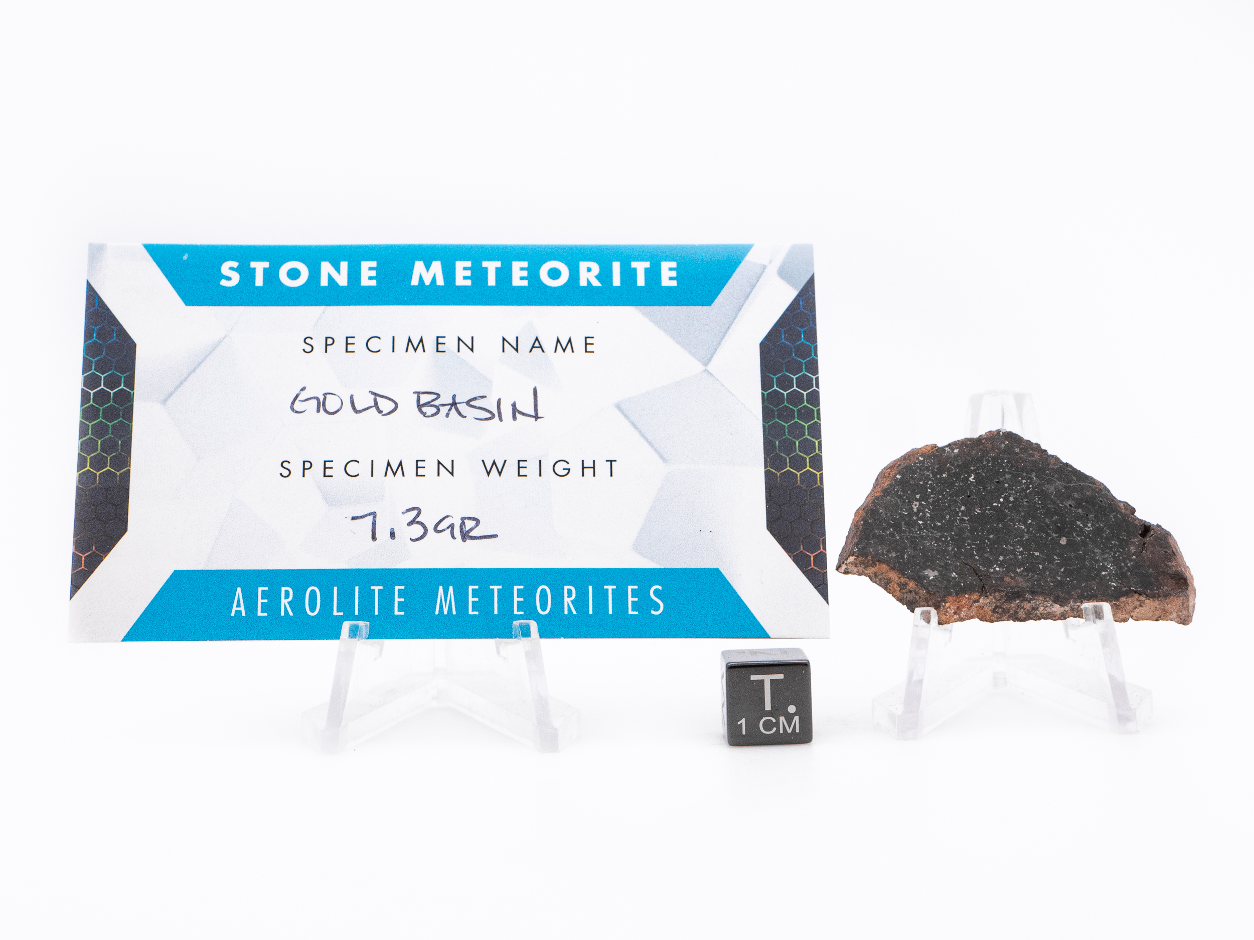 Gold Basin 7.3g – Aerolite Meteorites